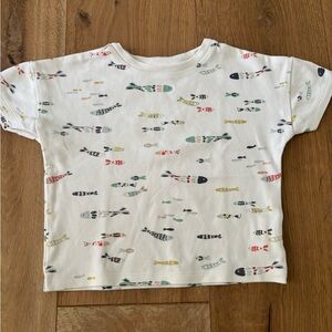 Colorful Fish Pattern Kids' T-Shirt